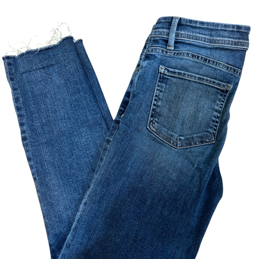 Fidelity Dark Blue Ankle Jeans